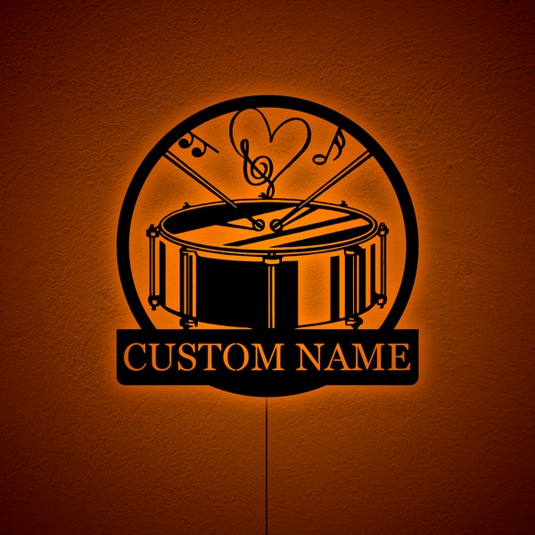Snare Drum Light Etsy