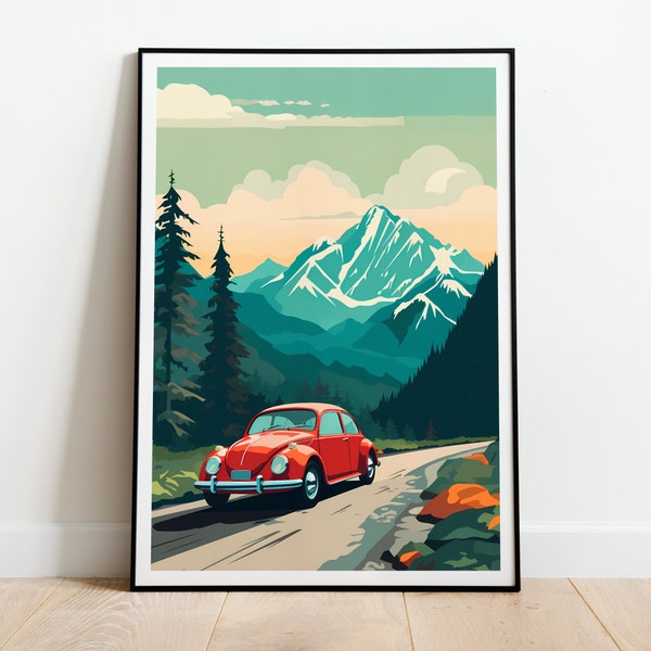VW Volkswagen - Plakáty, Obrazy a Fotografie na