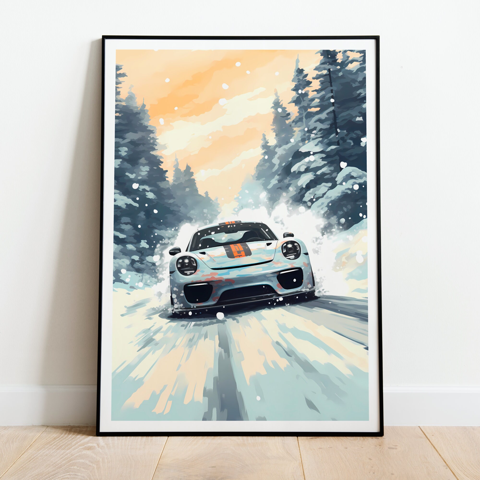 Porsche 918 Poster 