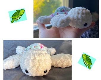 Tiny Turtle Crochet PDF Pattern Only