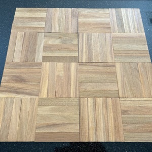 PARQUET FLOOR: 120 Vintage Premium Hardwood Parquet Fingers, 4 3/4"x15/16"x5/16" NEW! Blocks, crafts, flooring