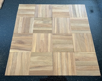 PARQUET FLOOR: 120 Vintage Premium Hardwood Parquet Fingers, 4 3/4&quot;x15/16&quot;x5/16&quot; NEW! Blocks, crafts, flooring
