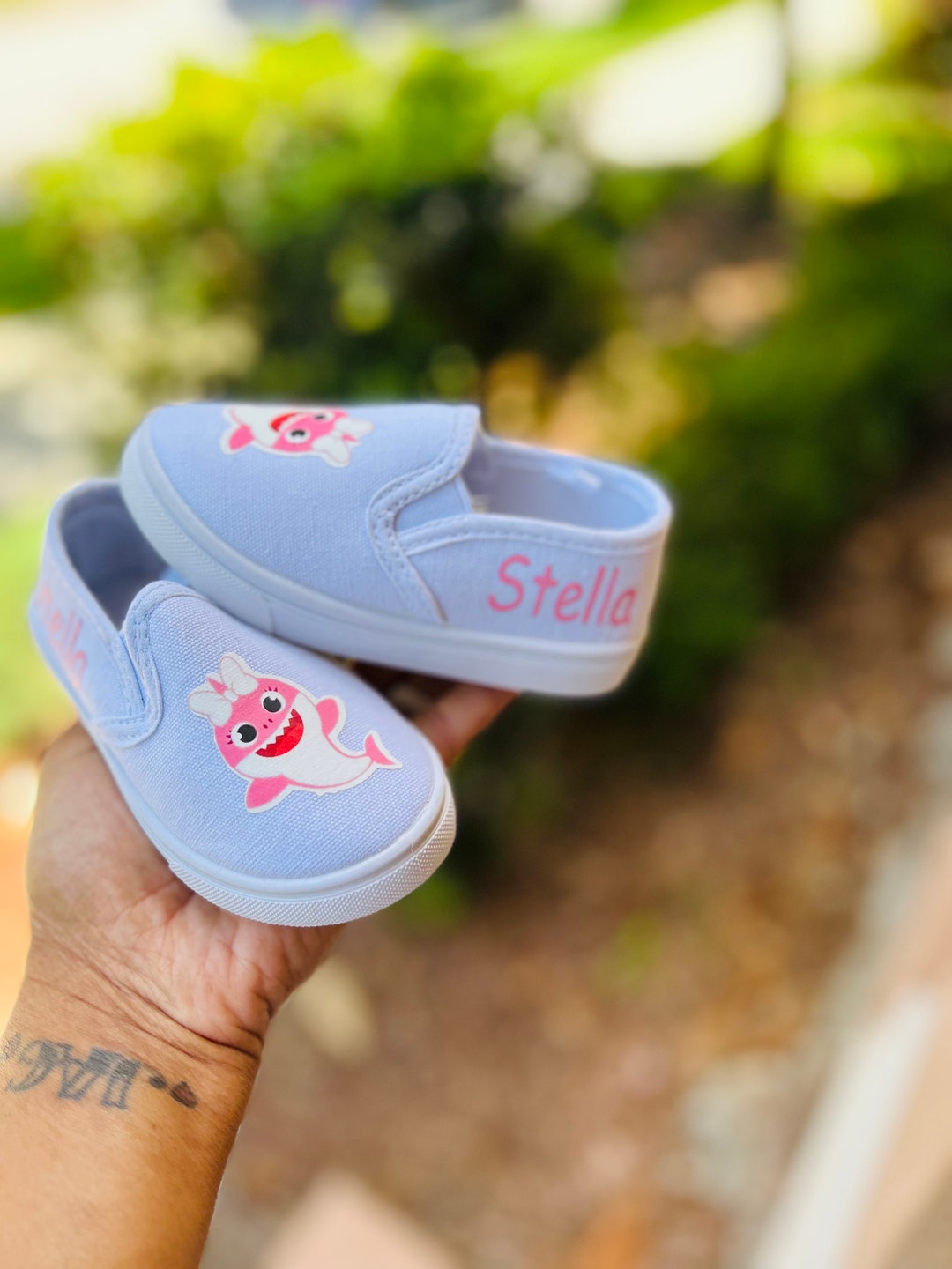 Baby Shark Shoe Baby Shark Sneaker Baby Shark Shoe Pink - Etsy