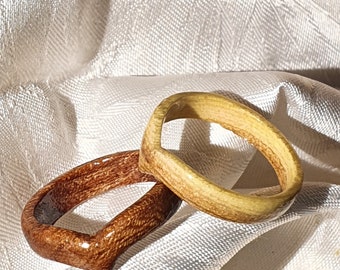 V-shape ring (wood)