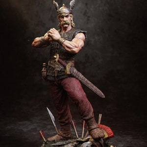 Asterix 3D resin print CA3D figurine to paint
