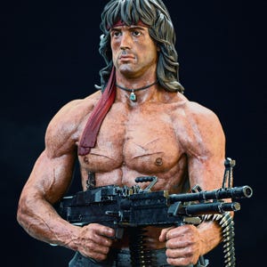 Movie 3d printed figure Resin Model 14K Detail Unpainted Collectible Toy