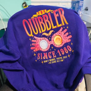 The Quibbler Luna Lovegood Inspired Pullover