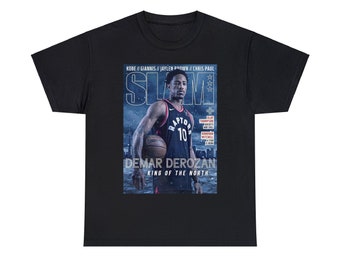 DeMar DeRozan Toronto Raptors NBA Slam Cover Camiseta