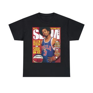 Retro Vintage Allen Iverson The Answer Philadelphia 76ers NBA Basketball  Unisex T-Shirt – Teepital – Everyday New Aesthetic Designs