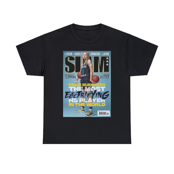 Paige Bueckers WNBA Slam Cover Tee Shirt