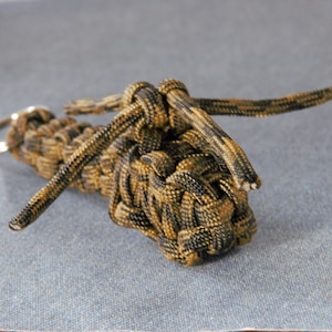 Helicopter Keychain, Paracord Helicopter Keychain, Military Keychain, Helicopter Pilot, Chopper Pilot, Camo, Helo, Key Fob, Mens Keychain