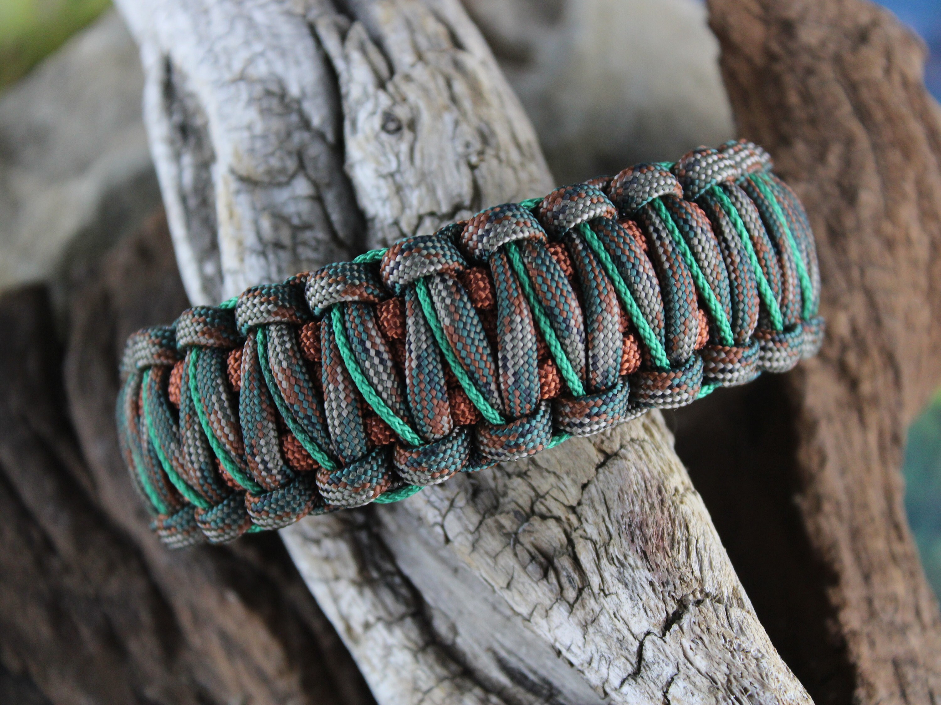 ★ODDCOLLET★ Camouflage bracelet (brown) 오드콜렛(oddcollet)