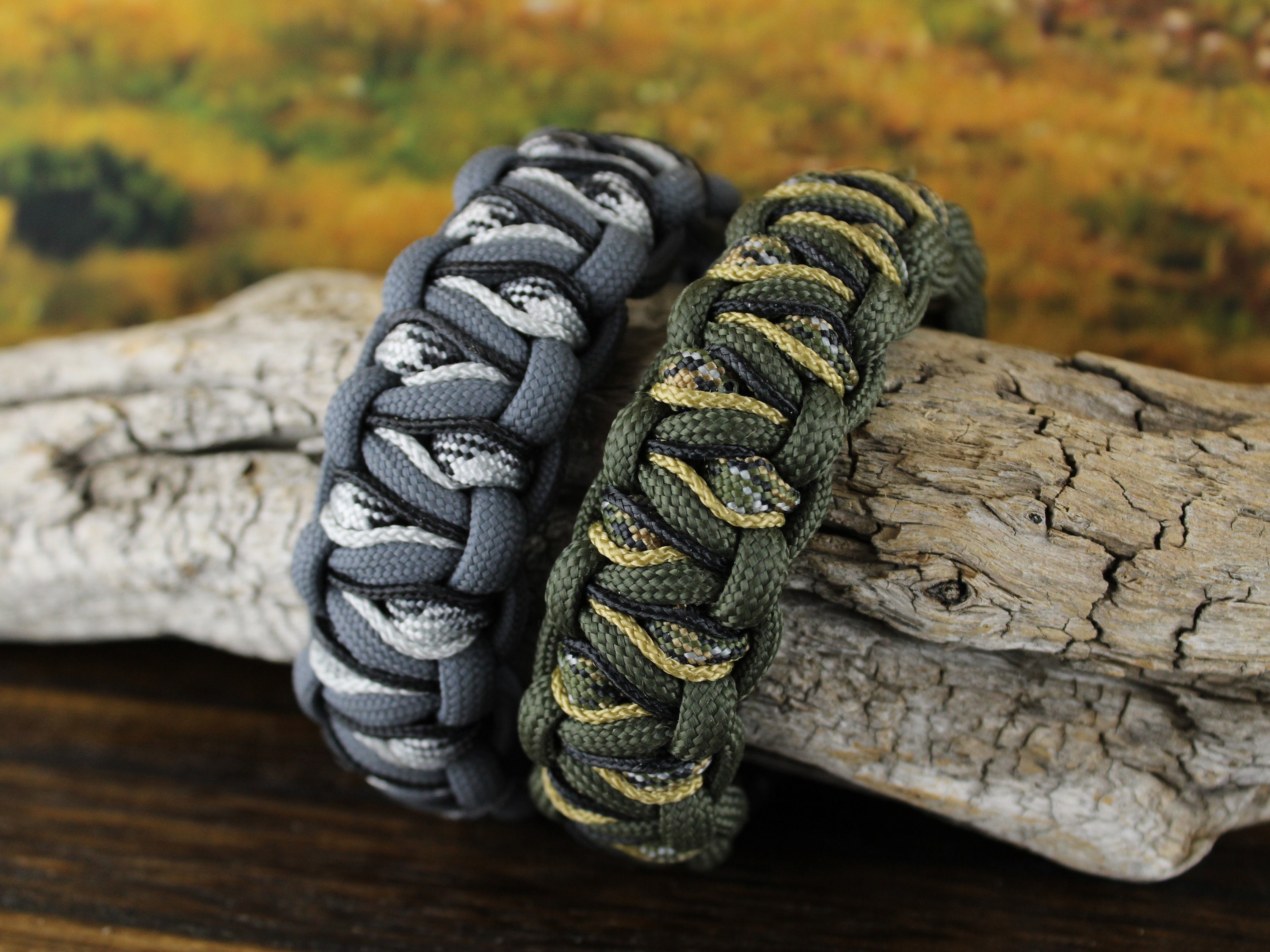 New 10 Piece Camouflage Paracord Bracelet Kit. - Rocky Mountain Estate  Brokers Inc.