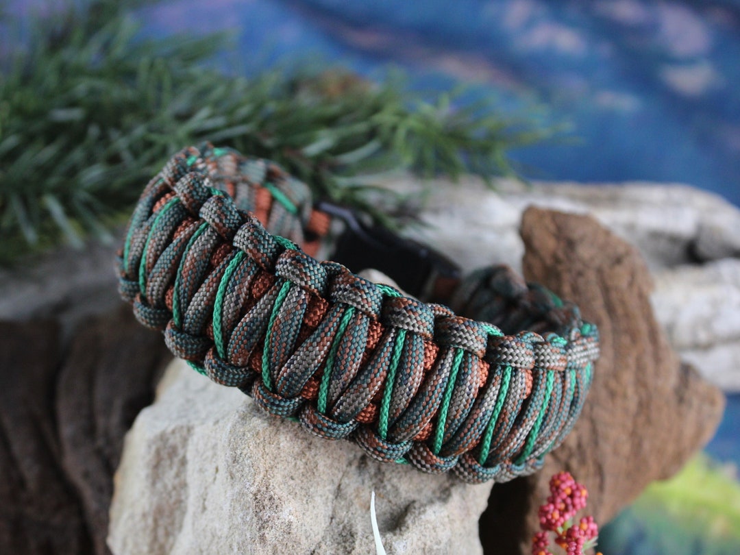 6 Pcs Men's Leather Bracelets Set – Black Braided Rope Cuff With Skull, Adjustable 7-8.5 Inch, PU Leather, No Gemstone - View #4