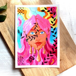 ORIGINAL Aquarelle Illustration