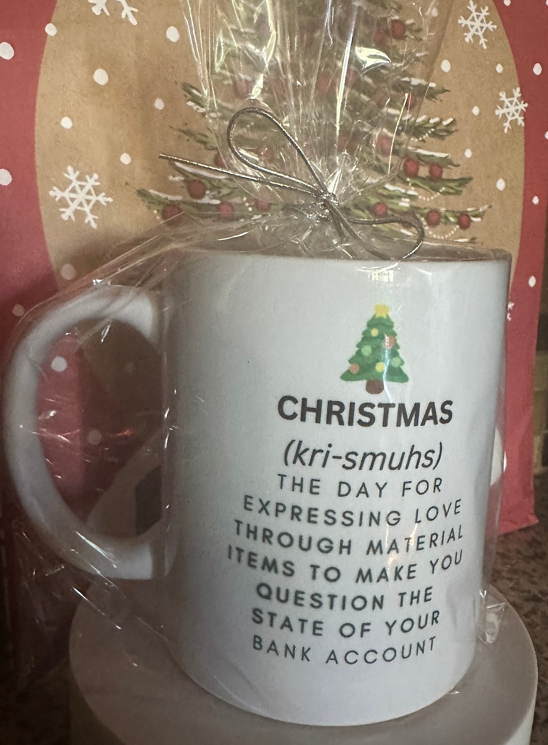Funny Christmas Coffee Mug Personalized Gift Etsy