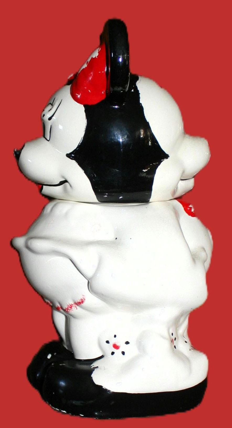 Rare 1940s Mickey & Minnie Mouse "Turnabout" Cookie Jar – Walt Disney USA