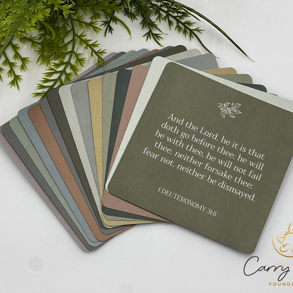 Scripture Cards for Grief, Bible Verses for Grief, Religious Grief Gift, Christian Sympathy gift