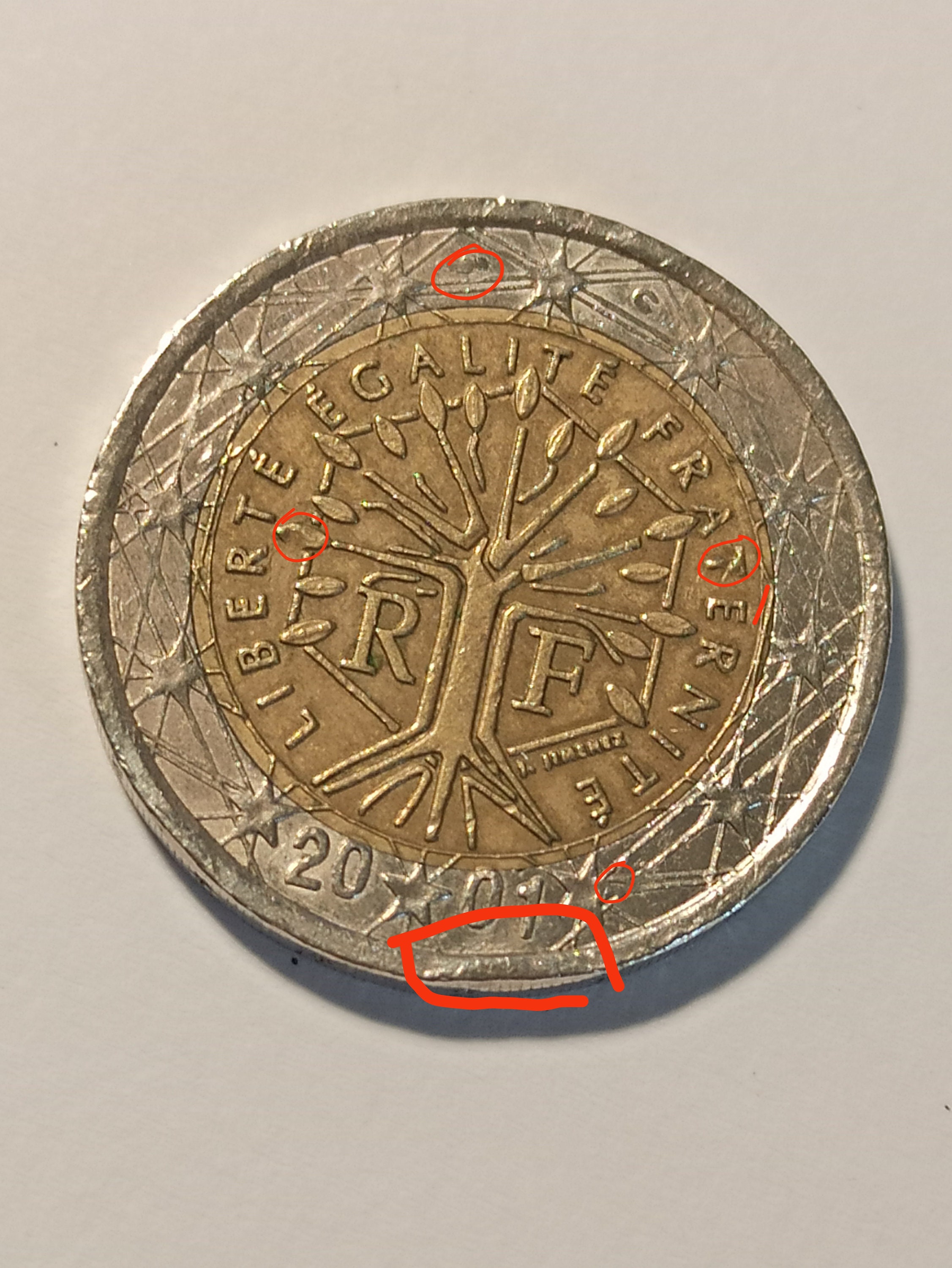 Piece De 2 Euro 2022 Liberte Egalite Fraternite 2 Euro France - Etsy