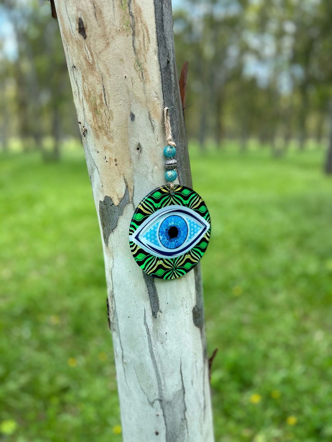 Evil Eye Wall Hanging Evil Eye Wall Decor Evil Eye Home Etsy