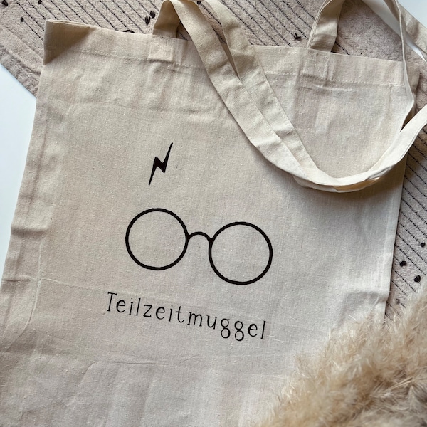 Jutebeutel „Teilzeitmuggel“