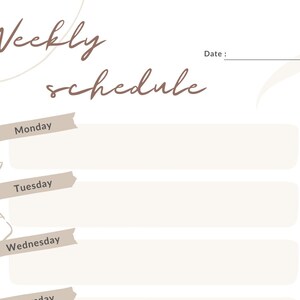 Brown Minimalist Project Planner Printable Digital Download - Etsy