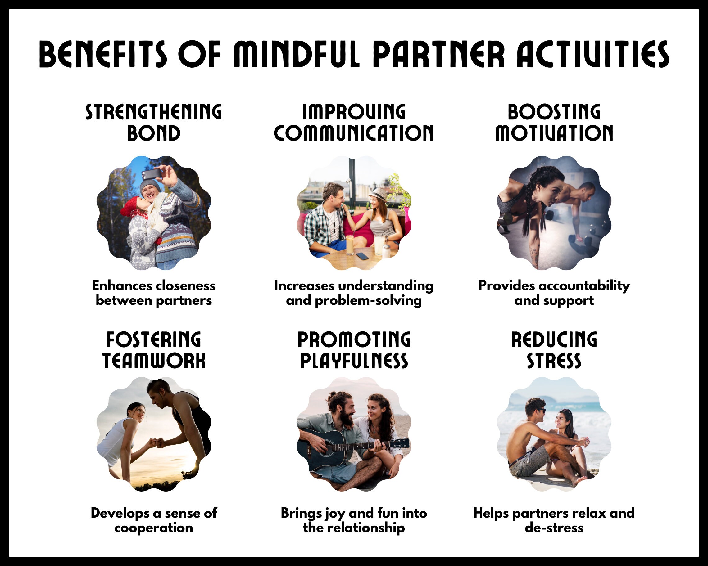 Partner Challenges Couple Challenges - Mindful Partner Activities - Mind-body-spirit ...