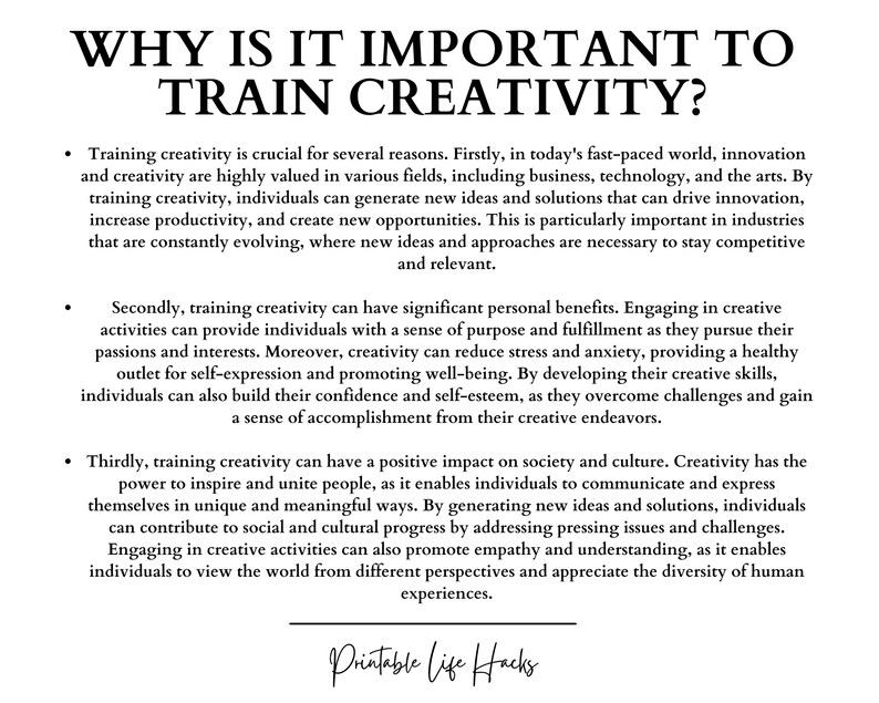 Rolling for Creativity - Unleashing Your Creative Potential With Two ...