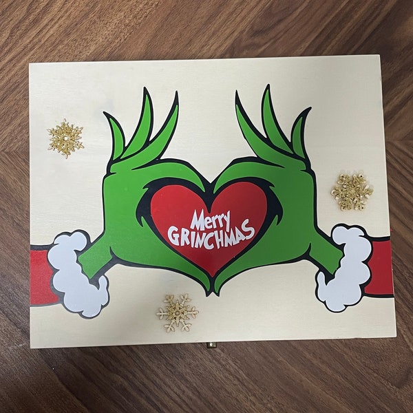 Grinch Christmas Eve Box Etsy UK