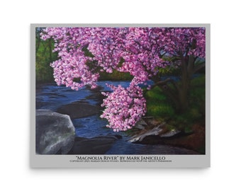 Magnolia River by Mark Janicello Poster