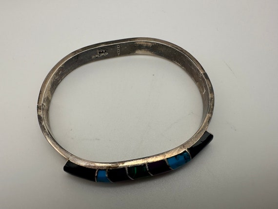 Sterling Silver .925 Multi-Stone Southwestern Sou… - image 3