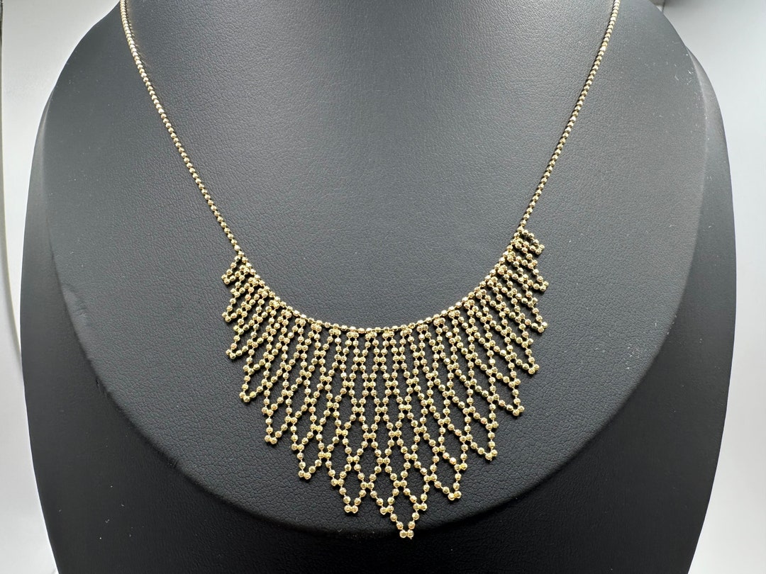 14k Yellow Gold Bead Chain (3mm) main image 1