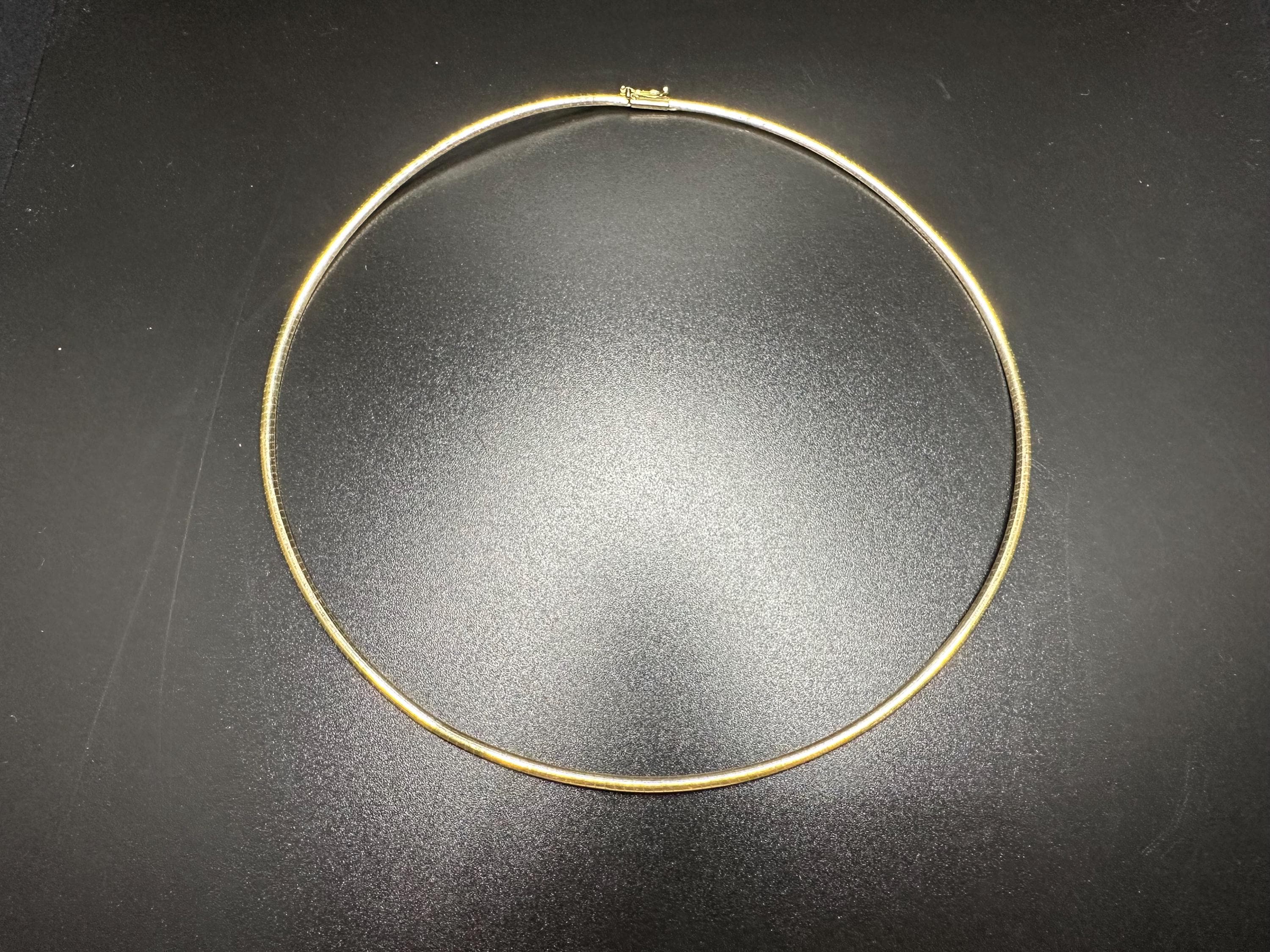 14K Yellow Gold 18 1/2