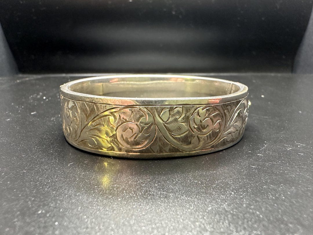 M*L様 visvim NAVAJO VINTAGE BANGLE Navajo Wilford Chee Sterling Silver Multi Stone Inlay Heavy
