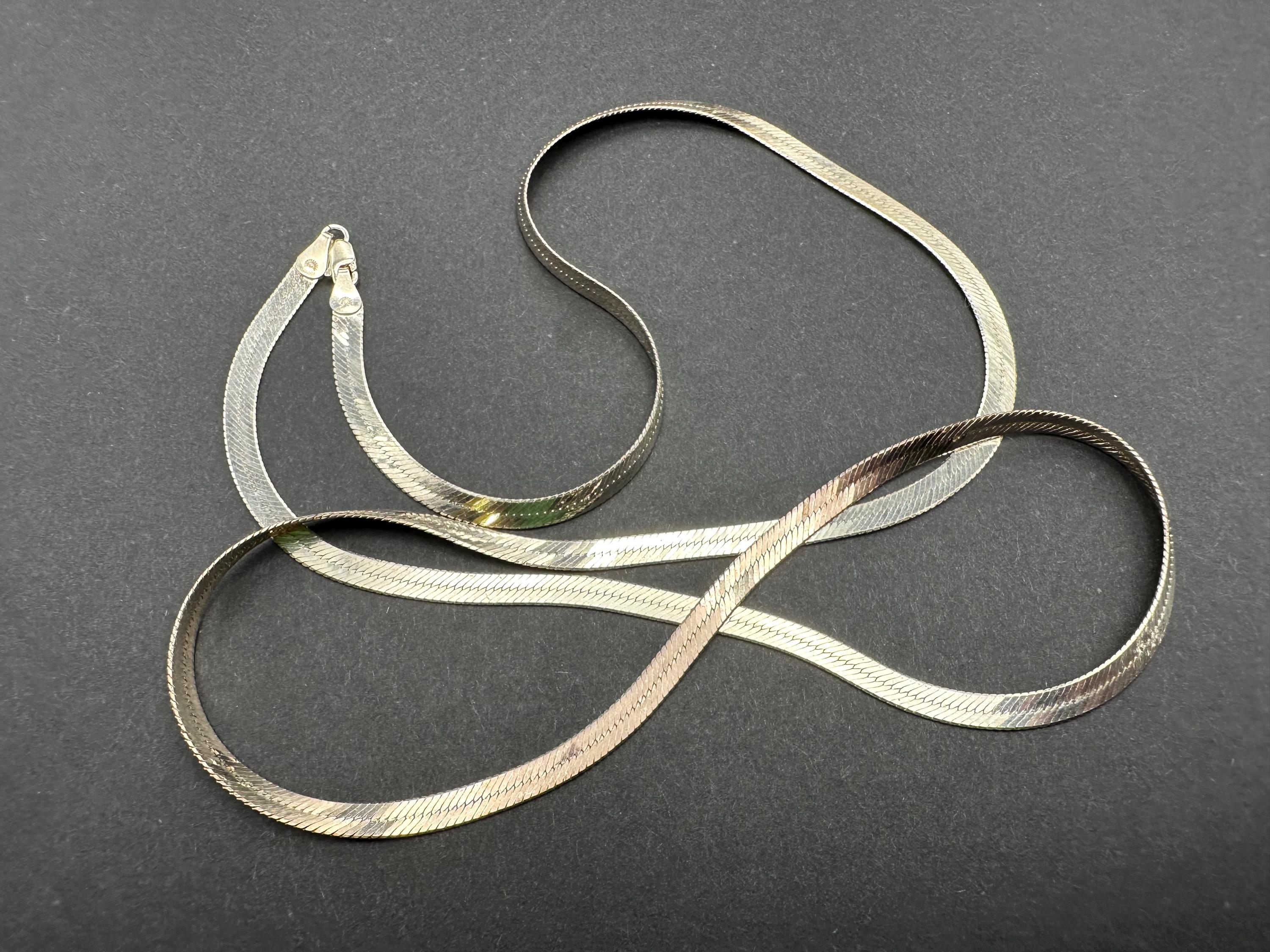 アクセサリー ITALY VINTAGE SILVER JEWELRY 925 SILVER Vintage 29 Inch Long Sterling Silver .925 Chain Made in Italy - Etsy