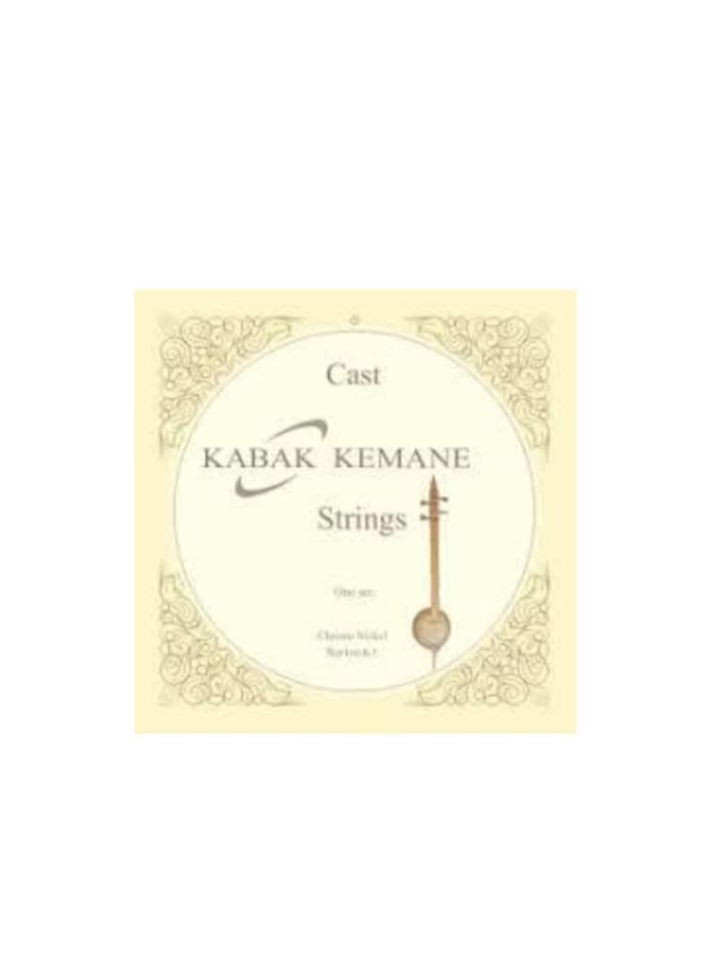 Cast Turkish Kabak Kemane String - Etsy