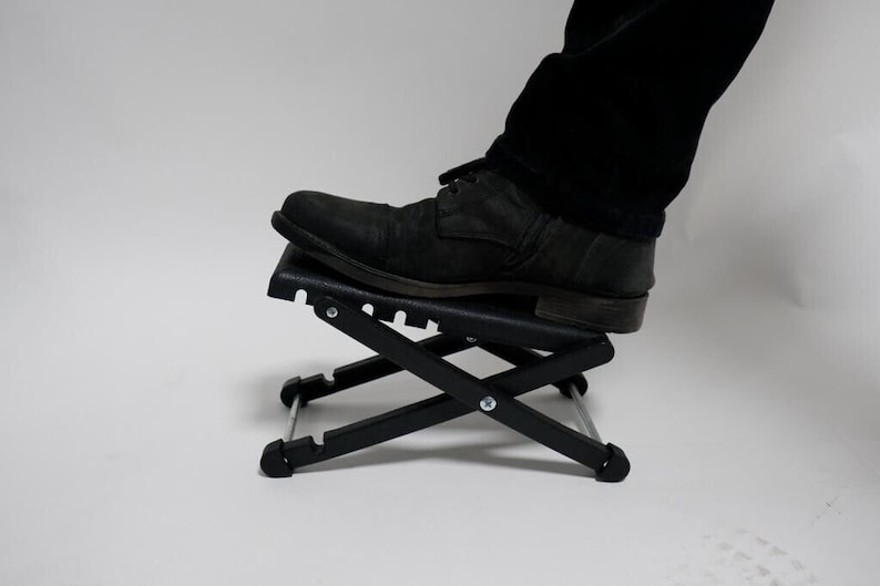 Adjustable Guitar Foot Rest Music Classical Footrest Acoustic Footstool