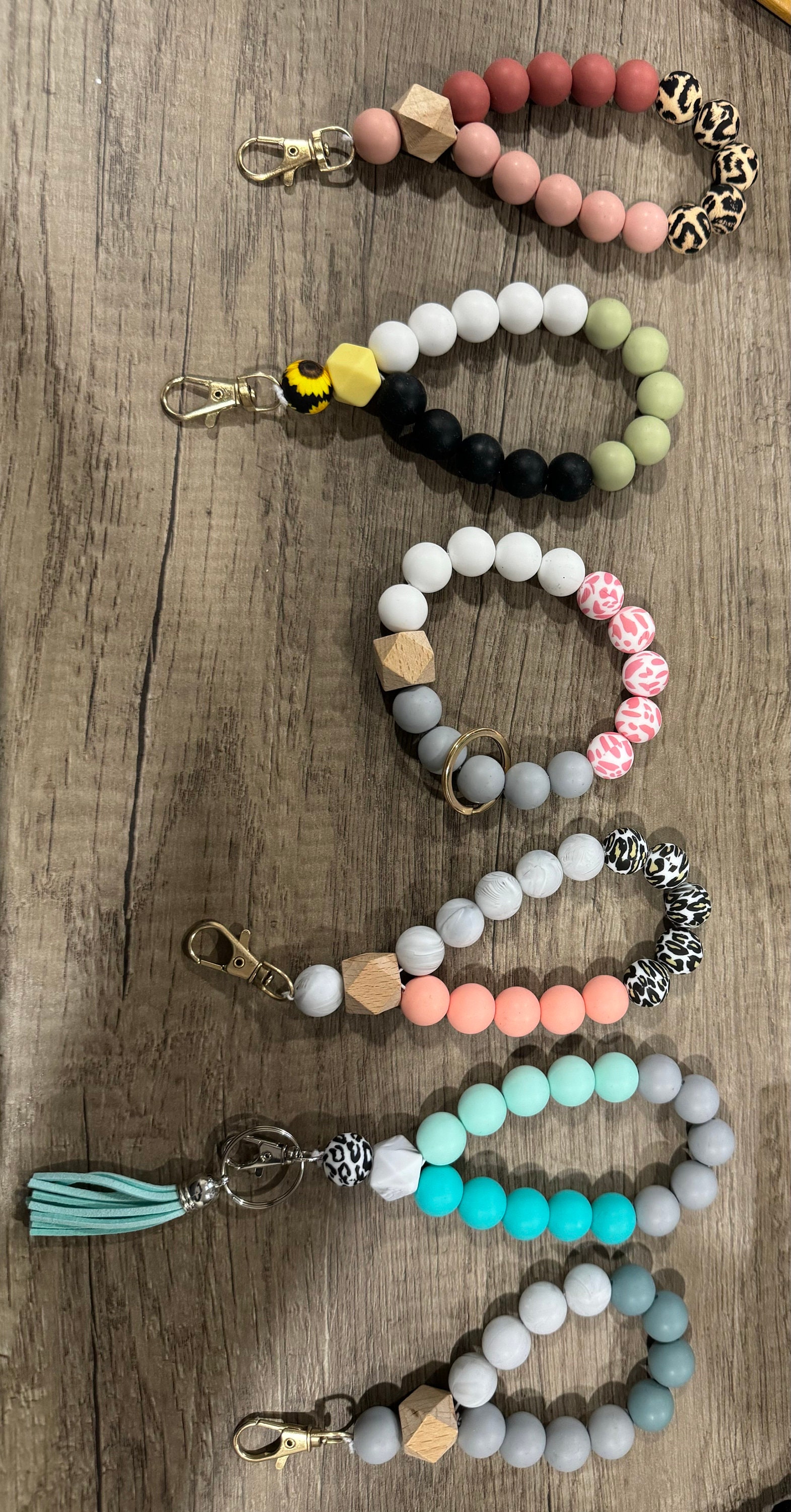 Silicone Bead Wristlet