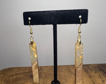 Wood/Resin Earrings