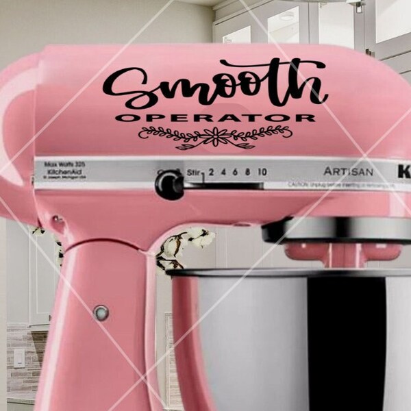 Kitchenaid Mixer Decals Etsy
