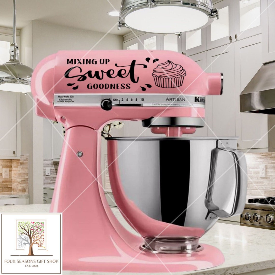 Stand Mixer Vinyl Decals Kitchenaid Assorted Quotes Vinyl Decal ...