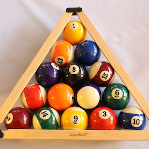 Rules, 8-ball Pool, 40 x 60 cm, Danish