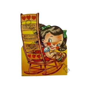 Vintage Valentinsmädchen