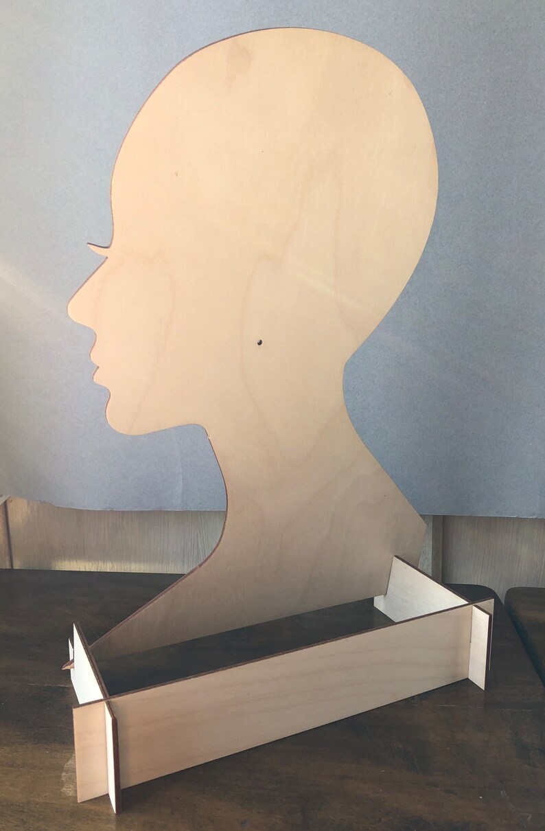 Earring Display Head SVG 1 Etsy