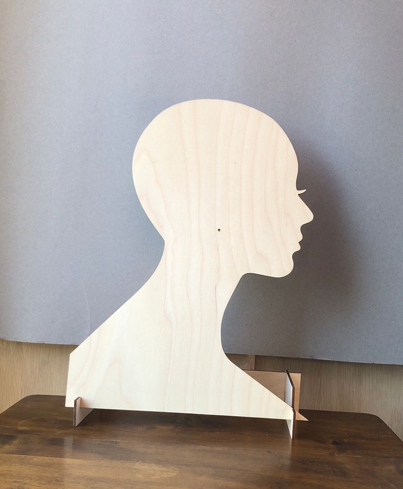 Earring Display Head SVG 1 Etsy