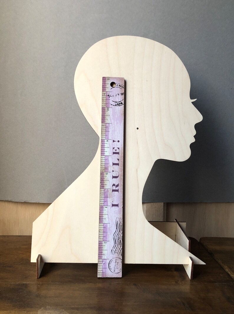 Earring Display Head SVG 1 Etsy