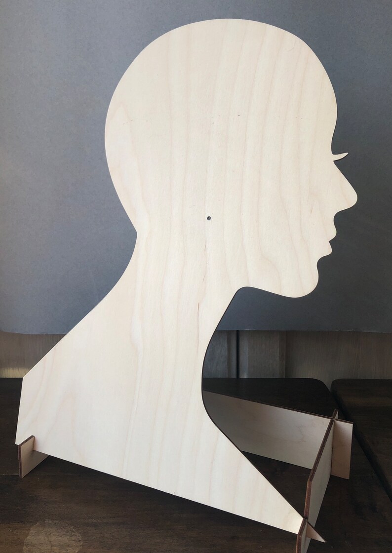 Earring Display Head SVG 1 Etsy