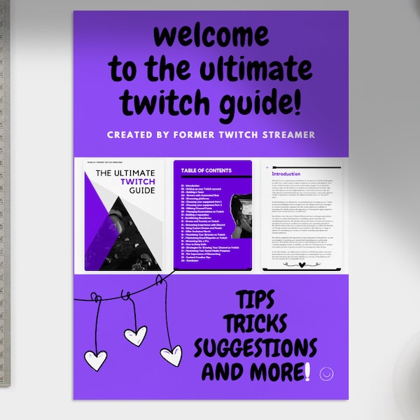 The Ultimate 25-Page Twitch Streaming Guide