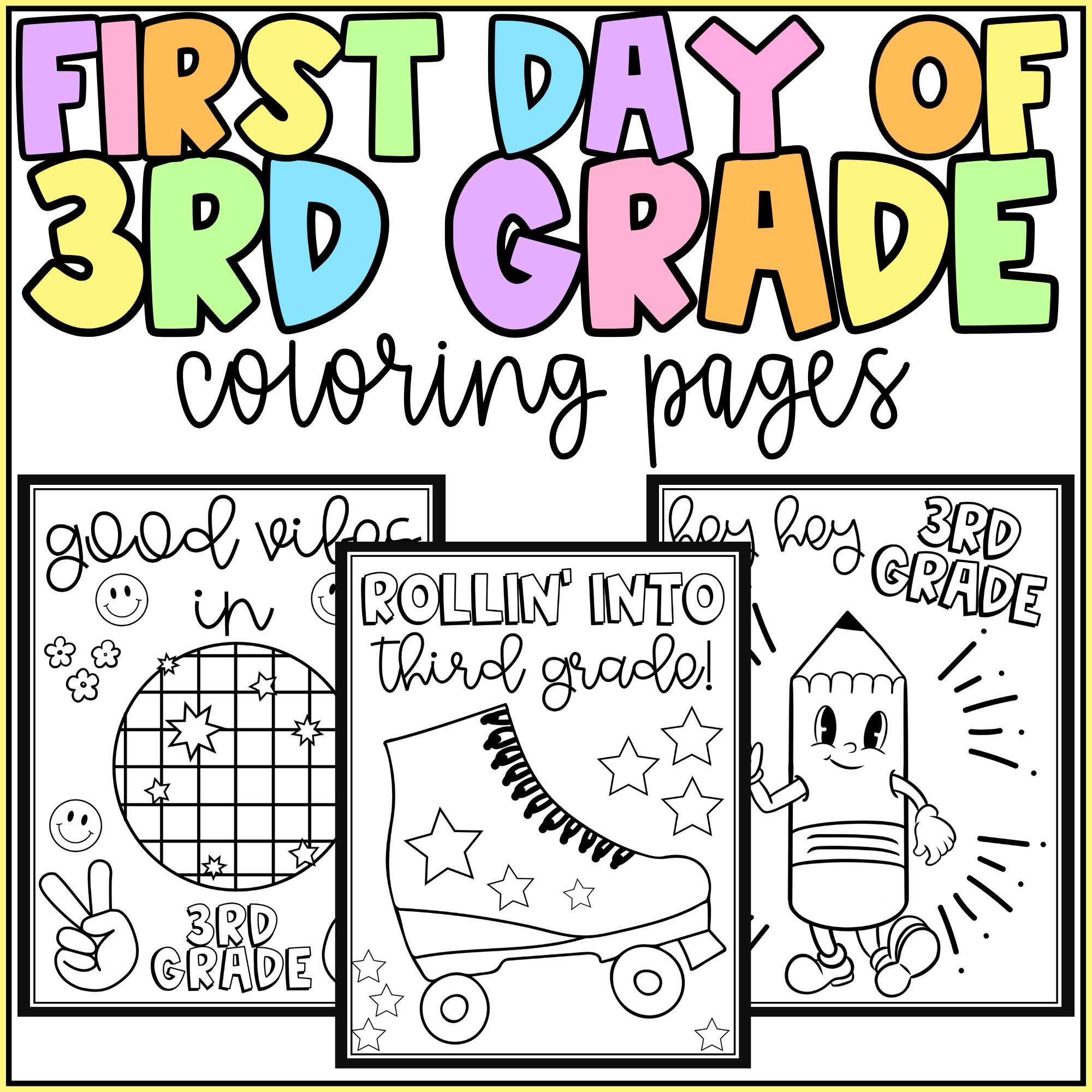 Free 3rd Grade Coloring Pages - Il Fullxfull.6092089419 Ebkg 