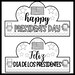 Presidents Day Crowns - Hats - Headbands - Craft for February - George ...